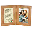 920117 - To My Mom... Natural Wood Bi-Fold Personalized Picture Frame