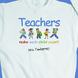 51121X - Make Each Child Count Teacher Sweatshirt