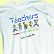 31121X - Make Each Child Count Teacher T-shirt
