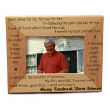 G11861 - Always Remembered Memorial Wood Picture Frame