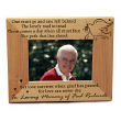 G11862 - For Love Can Never Die Memorial Wood Picture Frame