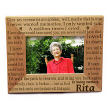 G11857 - In Loving Memory Memorial Wood Picture Frame