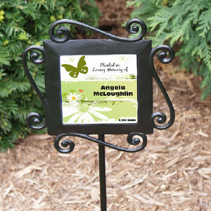 Planted in Loving Memory Garden Stake
