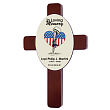 619728 - Some Gave All Military Memorial Wall Cross 