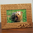 912981 - Til' the End Pet Memorial Wood Picture Frame