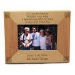 G11858 - You'll Never Be Forgotten Memorial Wood Picture Frame