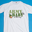 Military Baby On The Way Personalized Maternity Nightshirt 818385