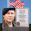 A Soldiers Prayer Personalized Photo Bi-Fold Keepsake Plaque