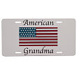 418553 - American Flag Personalized Military License Plate