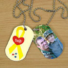 Military Personalized Photo Dog Tags