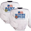 51857X - Military Pride Personalization Sweatshirt