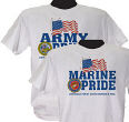 31857X - Military Pride Personalized T-shirt