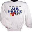 51858X - Somebody Loves Me In The Military Personalization Sweatshirt