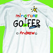 3990X - Minature Golfer Youth T-shirt