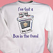 Bun In The Oven Maternity Personalized Sweatshirt 51436X