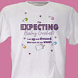I'm Expecting Personalized Maternity T-shirt 3407X