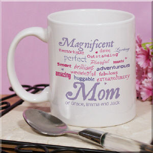 Magnificent Mom Personalized Coffee Mug