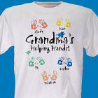 Helping Hands Personalized T-Shirt 3033x