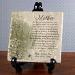 63122432 - To My Mom Personalized Tumbled Stone Plaque  