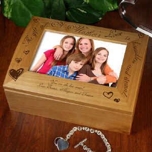 A Mother's Love Photo Keepsake Box
