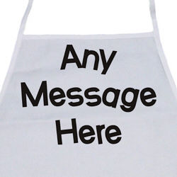 Crazy Message Personalized Apron