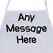 84447 - Crazy Message Personalized Apron