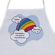 End of My Rainbow Personalized Apron