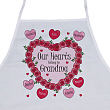 Heart Wreath Personalized Apron