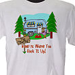 Home is Where You Hook It Up Personalized T-shirt 31932X