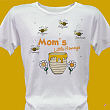 91715X - Little Honeys Personalized Scoop Neck T-Shirt