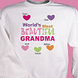 52124X - Most Beautiful Personalized Sweatshirt