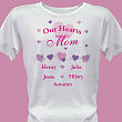 Our Hearts Belong To... Personalized Scoop Neck T-Shirt