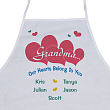 Our Hearts Personalized Apron