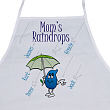 Raindrops Personalized Apron 80457