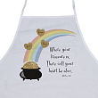 Where Your Treasure Is Personalized Apron
