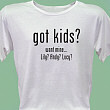 got kids? Personalized Scoop-Neck T-Shirt 912762X