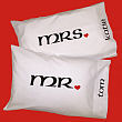 8307510 - Mr. and Mrs. Pillowcase Set