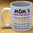 My Agenda For the Day Coffee Mug