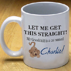 My Grandchild Is A Cat Coffee Mug