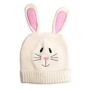 Easter Bunny Beanie | White Bunny Knit Hat