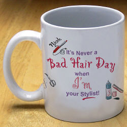 Never A Bad Hair Day Coffee Mug