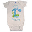 Baby Boy's 1st Birthday Infant Creeper