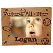 New Baby "Future All-Star" Personalized Wood Picture Frame