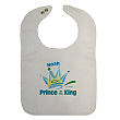 Prince of the King Personalized Baby Bib