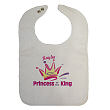 Princess of the King Personalized Baby Bib
