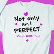 5713x - Not Only am I Perfect Sweatshirt