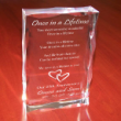 710611 - Once In A Lifetime Anniversary Keepsake Block