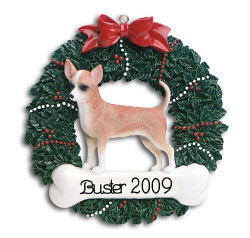 Chihuahua Personalized Pet Ornament