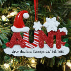 Personalized Aunt Christmas Ornament