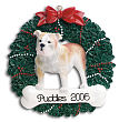 88873 - Bull Dog Personalized Pet Ornament